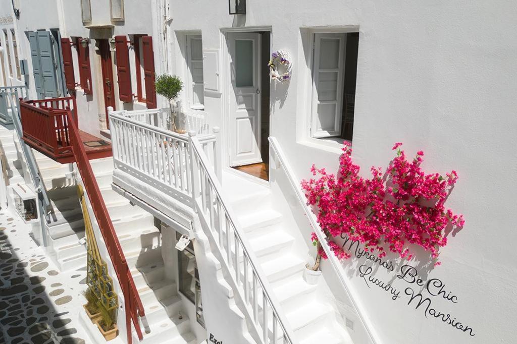 Villa Mykonos Be Chic Luxury Mansion Mykonos Town Exterior foto